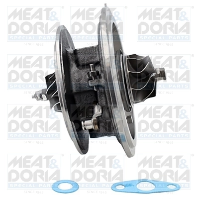 Core assembly, turbocharger